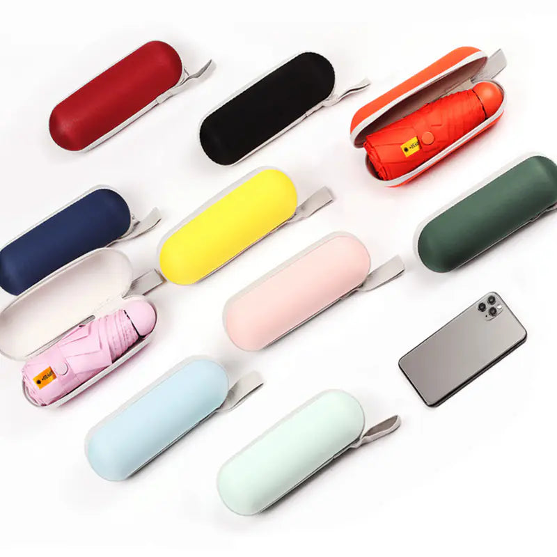 8-Ribs Mini Portable Sun Umbrella