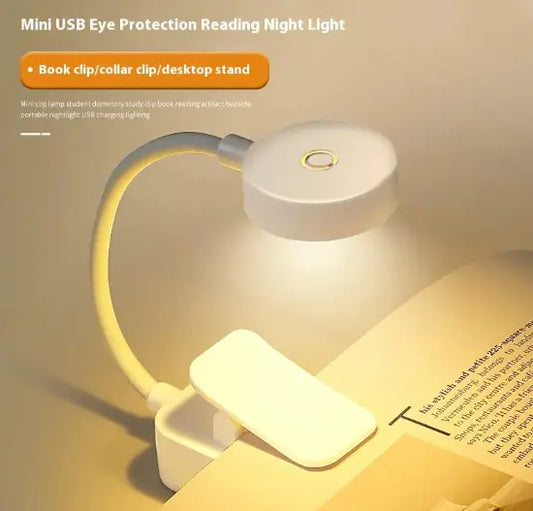 Folding Mini Clip Book Lamp