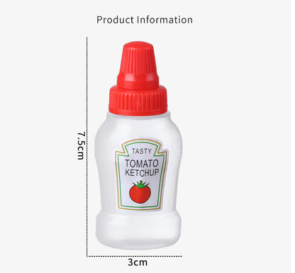 Condiment Keychain Bottle